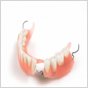 Partial denture made at Esthetic Designs dental lab